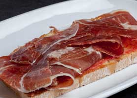 Tosta jamón